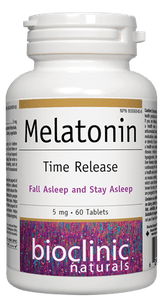 Bioclinic Melatonin 5mg Time Release 60 Tablets