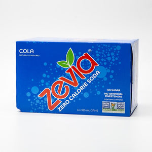 Zevia Cola 355ml 6 Pack
