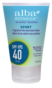 Alba Sport Sunscreen SPF 40 113ml