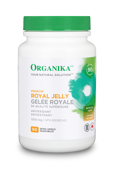 Organika Royal Jelly 1000mg 90 Softgels