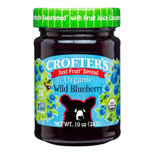 Crofter's Wild Blueberry Just Fruit Spread 235ml