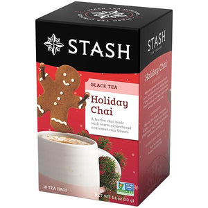 Stash Christmas Holiday Chai 18 Count