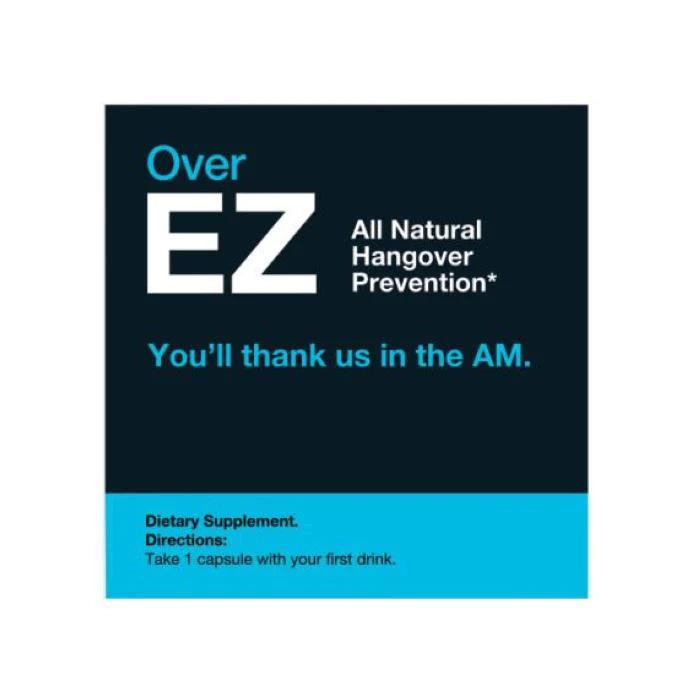 Over EZ Hangover Prevention 12 Capsules