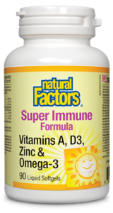 Natural Factors Super Immune Formula 90 Liquid Softgels