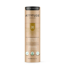 Load image into Gallery viewer, Attitude SPF 30 Tinted Sunscreen Face Stick 30g
