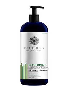 Mill Creek Botanicals Peppermint Shower &amp; Shave Gel 414ml