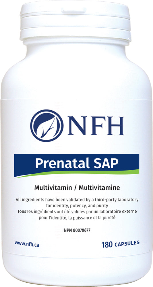 NFH Prenatal SAP 180 Capsules