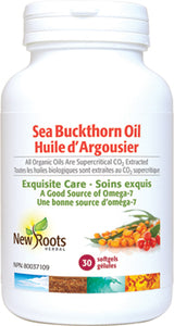 New Roots Seabuckthorn Oil 30 Softgels