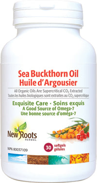 New Roots Seabuckthorn Oil 30 Softgels