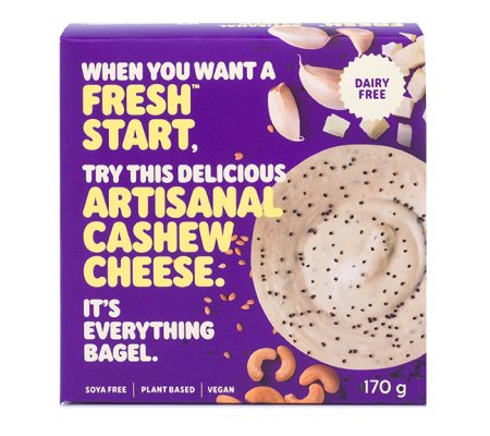 Fresh Start Fauxmage Everything Bagel Style 180g