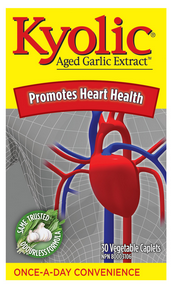 Kyolic Garlic Extract 600mg 30 Caplets