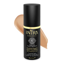Load image into Gallery viewer, Inika Organic Liquid Foundation in Beige 30ml
