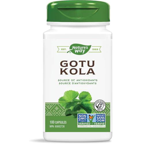 Nature's Way Gotu Kola 100 Vegetarian Capsules