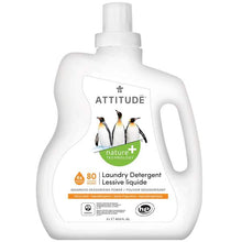 Load image into Gallery viewer, Attitude Nature+ Laundry Detergent in Citrus Zest 2L
