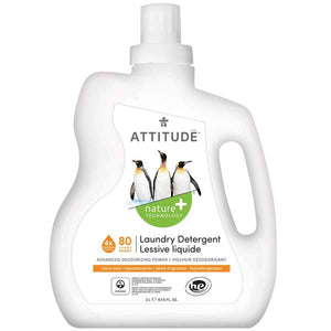 Attitude Nature+ Laundry Detergent in Citrus Zest 2L