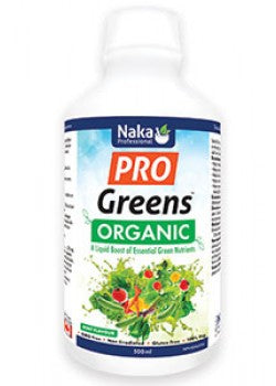 Naka Pro Organic Greens Liquid 500ml