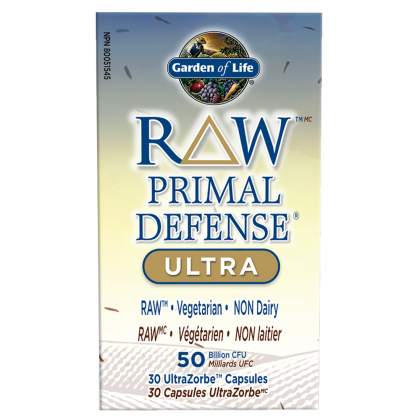 Raw Primal Defense Ultra 60 Vegetarian Capsules