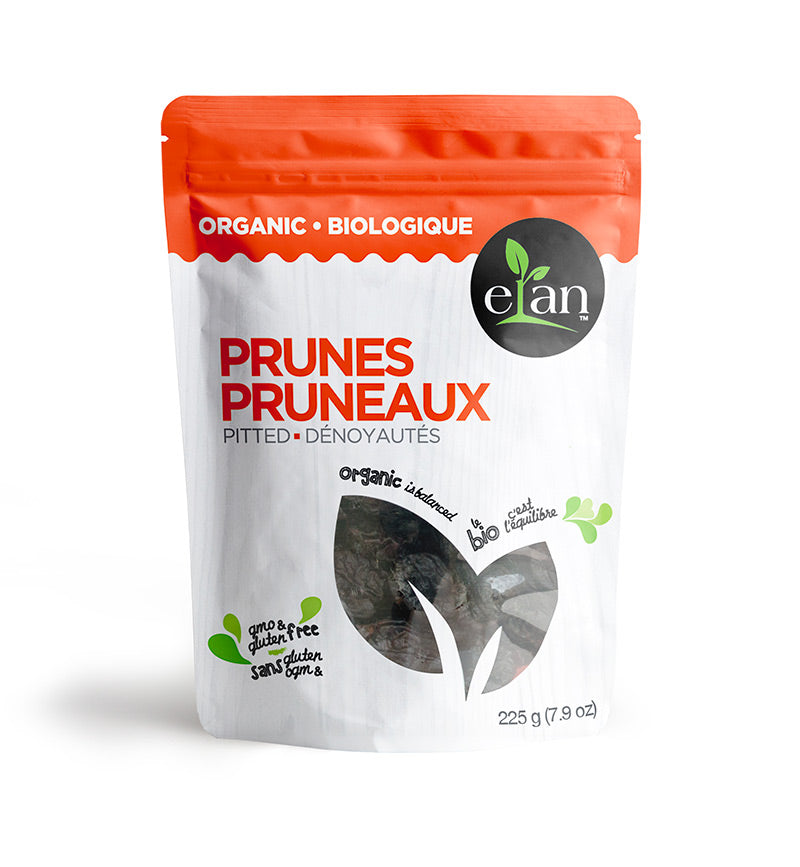 Elan Organic Pitted Prunes 225g