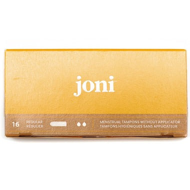 Joni Organic Cotton Regular Tampon 16 Pack