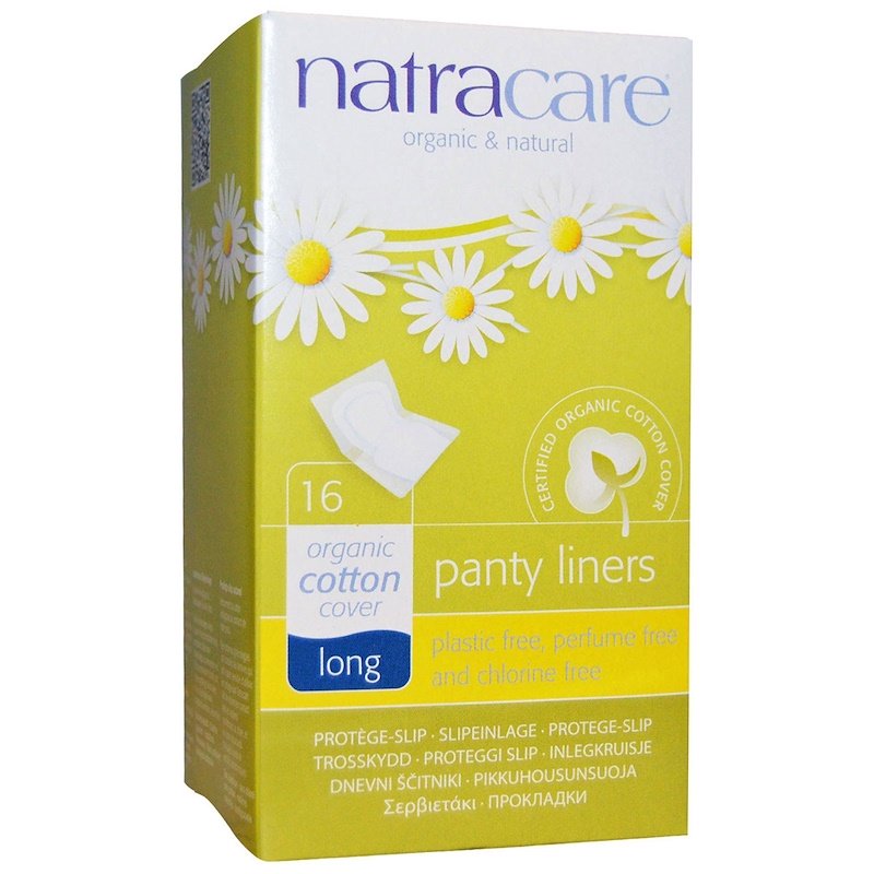 NatraCare Panty Liners Long 16 Pack