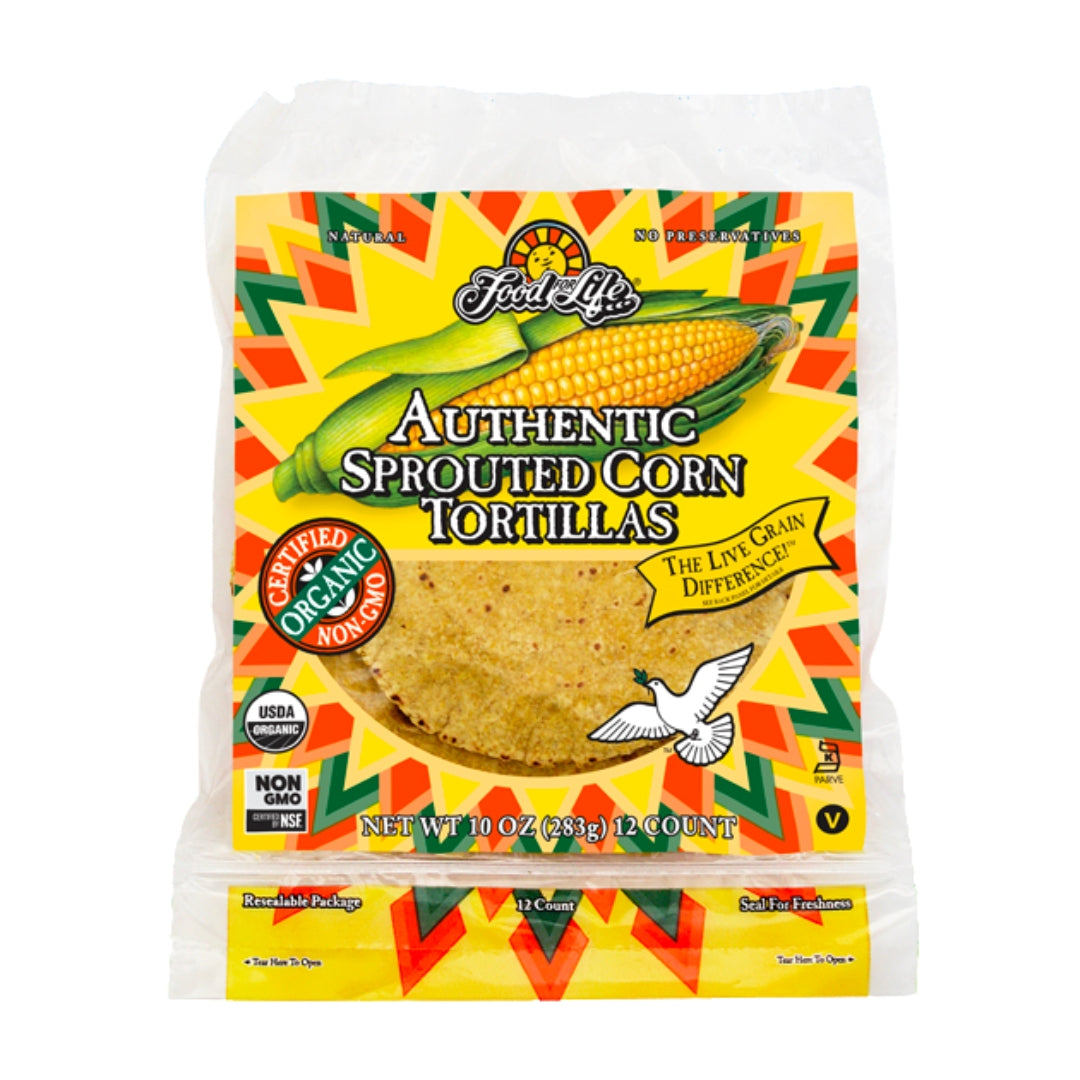 FFL Org Sprouted Corn Tortillas 283g
