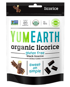 YumEarth Organic Black Licorice 142g