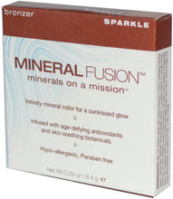 Load image into Gallery viewer, Mineral Fusion Bronzer Sparkle 8.4g
