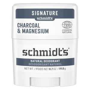 Schmidt's Magnesium Charcoal Deodorant Travel Size 19.8g