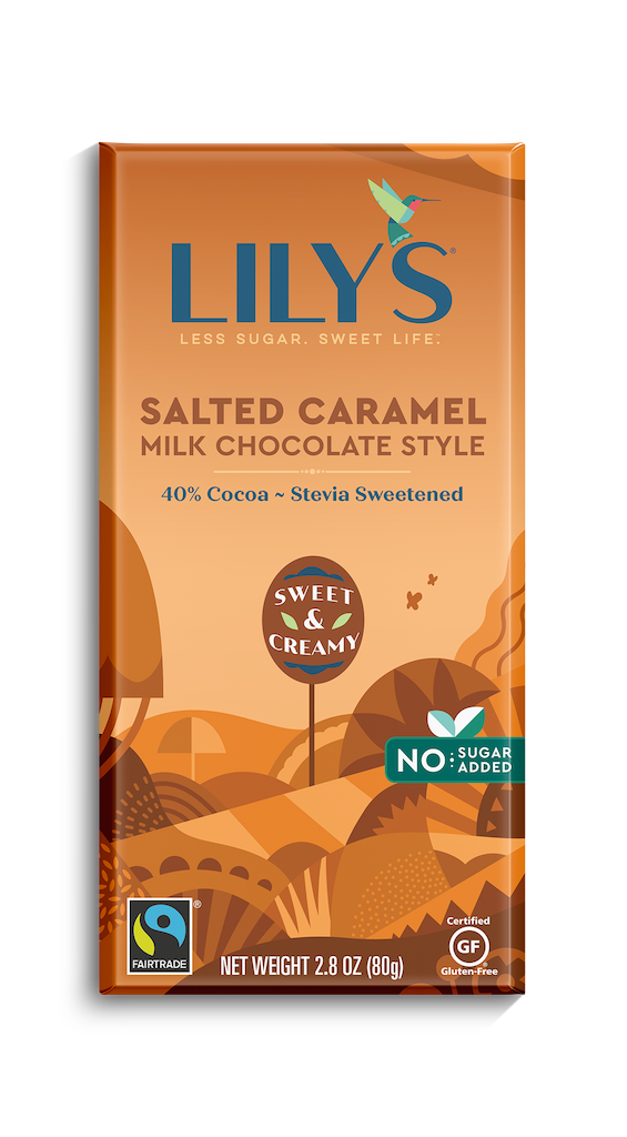 Lily's Milk Chocolate Salted Caramel 80g