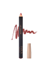 Load image into Gallery viewer, Inika Organic Lip Crayon in Rose Petal 3g
