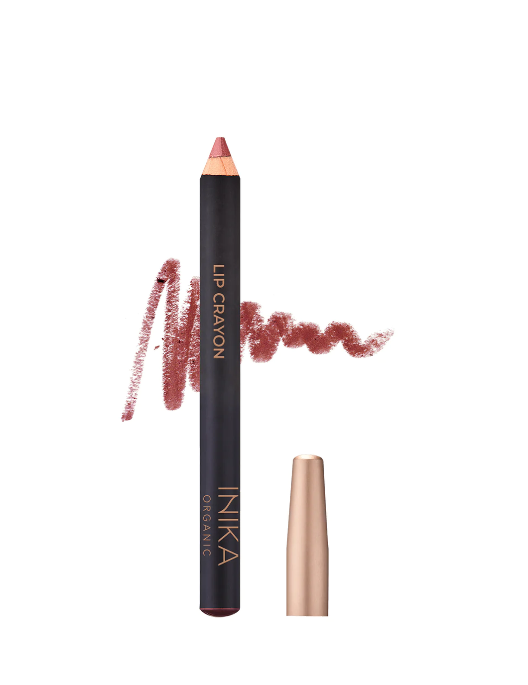 Inika Organic Lip Crayon in Rose Petal 3g