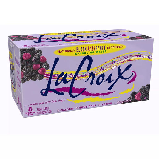 La Croix Black Razzberry 355ml 8 Pack