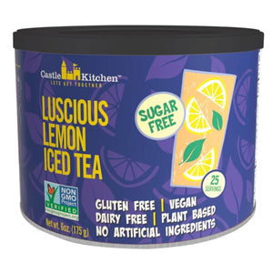 Castle Kitchen Sugar Free Luscious Lemon Iced Tea 175g
