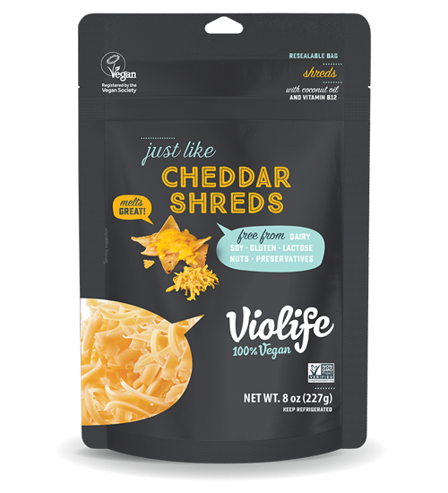 Violife Vegan Cheddar Cheese Style Shreds 227g