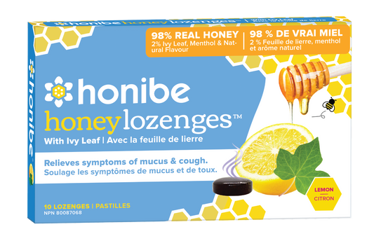 Honibe Honey Ivy Leaf Lozenges 10pc