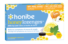 Load image into Gallery viewer, Honibe Honey Ivy Leaf Lozenges 10pc
