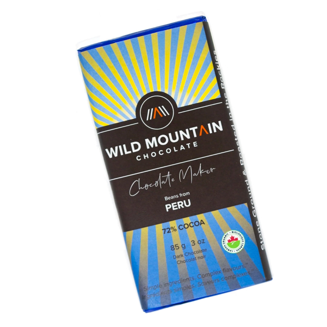 Wild Mountain Peru Dark Chocolate 72% 85g