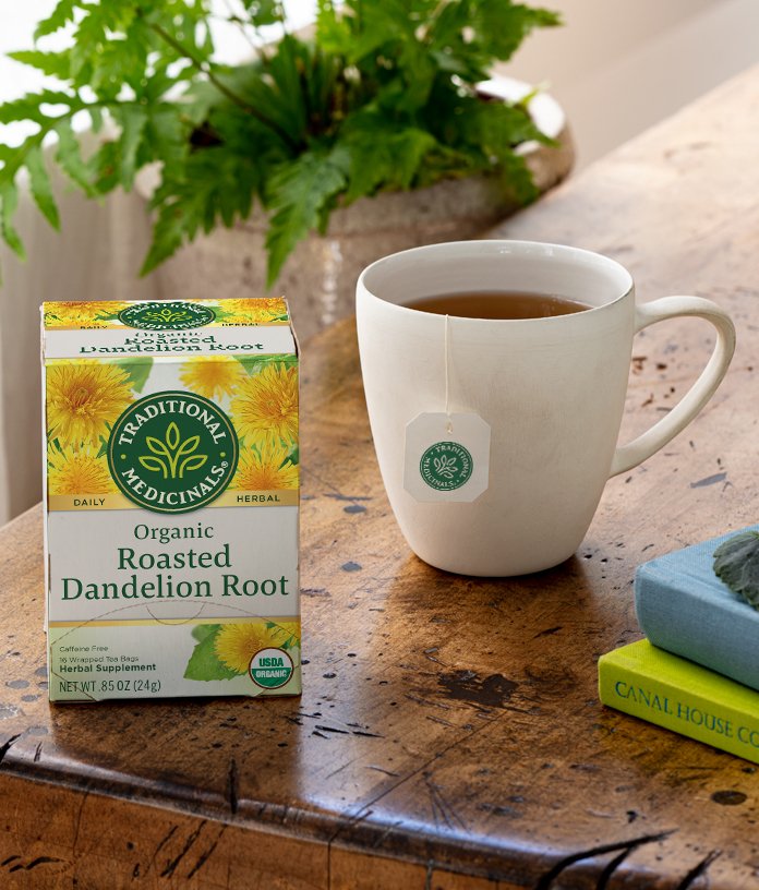 Traditional Medicinals Organic Roasted Dandelion Root 16 Bags