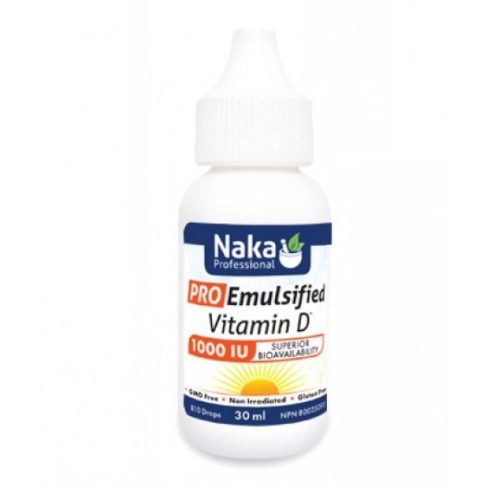 Naka Pro Emulsified Vitamin D3 1000IU 60ml