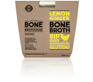 Bone Brewhouse Lemon and Ginger Chicken Bone Broth 600mL