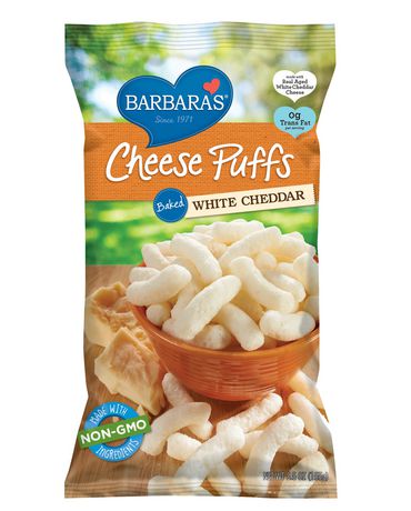 Barbara's Bakery White Cheddar Cheez Puffs 155g