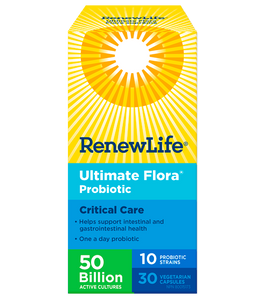 Renew Life Ultimate Flora Critical Care 50 Billion 30 Vegetable Capsules