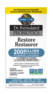 Garden Of Life Probiotic Restore 200 Billion 28 Vegetarian Capsules