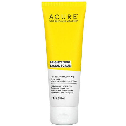 Acure Brightening Facial Scrub 118ml