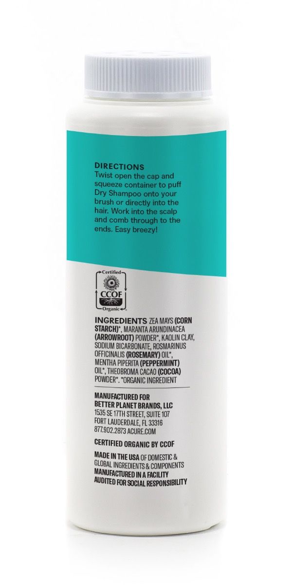 Acure Dry Shampoo Brunette 58g