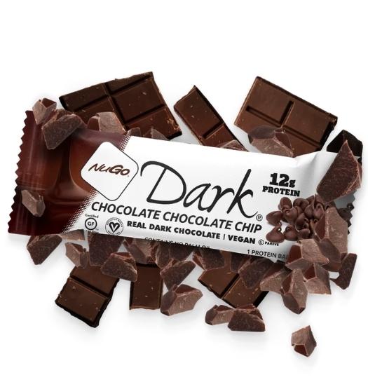 Nugo Dark Chocolate Chip Protein Bar 50g