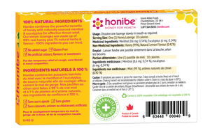 Honibe Lemon Lozenges 10pc