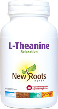 New Roots L-Theanine 250mg 30 Vegetarian Capsules