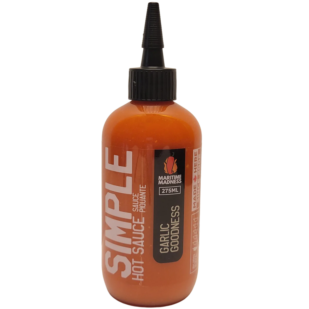 Maritime Madness Simple Garlic Goodness Hot Sauce 275ml