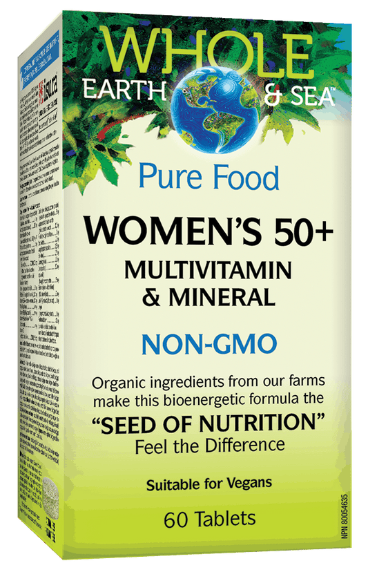 Whole Earth & Sea Women's 50 Plus Multivitamin 60 Tablets